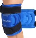 Atsuwell Ice Pack for Knees, Reusable Gel Ice Wraps for Knee, Cold Compress Cold Pack for Knees, Elbow, Shin, 1 Pack