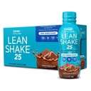 GNC Lean Shake 25 חלבון שקד, קלינית פרובנס ניהול משקל, החלפת Meal, 25g חלבון עם Zero הוסיף סוכר, מוכן לשתות, שוקולד שוויצרי, אריזה של 12