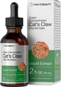 Horbäach Cats Claw Herb לחלץ Tincture 2 Fl Oz | אלכוהול חינם | Vegetarian, non-GMO, Gluten Free Liquid