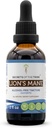 Secrets of the Tribe Lion's Mane Alcohol-Free Tincture Extract, Lion's Mane (Hericium erinaceus) Dried Mushroom Tincture תוסף (2 floz)