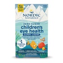 Nordic Naturals Children's Eye Health Gummies, Strawberry Lemonade - 30 חניכיים לילדים - 484 מ"ג Total אומגה 3 DHA, Lutein & Zeaxanthin - Brain Health, Antioxidant Support, Non-GMO - 30 משרתים