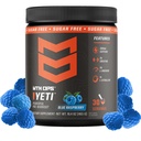 MTN OPS Buti Pre-Workout אבקת אנרגיה לשתות עם Creatine, 200 מ"ג Caffeine & BCAAs עם Beta Alanine, 30 משרת Tub, Blue Raspberry