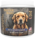 Multivitamins, Balanced Nutrition for Your Golden Retriever, 90 Count, Made in the USA with Real Bacon