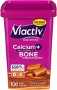 Viactiv מקס פורמולה Calcium +Vitamin D3 תוספת לבריאות העצם, ריצ' קארמל, 100 צ'יפס רך