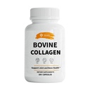 SIRUNES Bovine Collagen תוספי עבור גברים ונשים I hydrolyzed Grass פד Bovine Collagen Peptides תוספת עבור Joint, Nerve & Bone תמיכה - non-GMO, Anti-Aging - 100 קפסולות