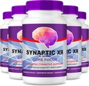 NutraRize (5 Pack) Synaptic XR - קפסולות תמיכה יומיומיות עם בלחת איזון עבור פוקוס, שארפנס, וכל יום ביצועים: Easy-to-Take Pills for Daily Wellness (300 קפסולות)