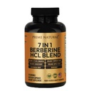 PRIME NATURAL Berberine HCl 600 מ"ג אורגני Ceylon Cinnamon 400 מ"ג אורגני Turmeric 200 מ"ג אורגני Apple Cider Vinegar 65mg Goldenseal Root Bioperine 3 מ"ג | 60 קפסולות