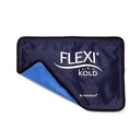 FlexiKold Reusable Gel Ice Pack עם אדים - Cold Compress Pack for Injuries - ראפ רפואי גמיש עבור Back, Shoulders, Legs, Knees, Sciatica, כאבי שרירים - חצי גודל