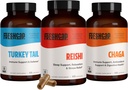 FreshCap Immune Defenders Bundle (Reishi, Turkey Tail, Chaga) קפסולות