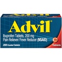 Advil Ibuprofen 200mg טבליות
