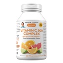 ANDREW LESSMAN ויטמין C 500 מורכבת 720 קפסולות - ויטמין C Plus Citrus Bioflavonoids עבור Immune System and Anti-Oxidant Support, No Stomach Upset, Small Easy to Swallow כמוסות