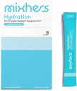 MIXHERS Hydration Electrolyte תמיכה תוסף | Hydration שותה עם ויטמין C, ברזל, & Zinc | Sugar-Free & Plant- Based | Blueberry קוקוס פלפור | 15 Stick Packets