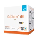 XYMOGen OptiCleanse GHI Detox ניקויse - אבקת חלבונים טבעונית עם ויטמינים, Phytonutrients, מינרלים כדי לעזור לחיות Detox, Cytokine Balance, & Gut Health Support - Chai (10 Packets)