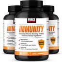 Power Factor Immunity, Immune Support Booster with Elderberry ו 1000 מ"ג של ויטמין C, Plus ויטמין D, Zinc, Probiotics, Antioxidants ו-Echinacea for Immune Health Defense, 90 Count (Pack of 3)