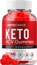 Crave Keto ACV Gummies - Advanced Formula Crave Keto Plus ACV ניהול משקולות חניכיים Apple Cider Vinegar Crave ACV Gummies Dietary Supplement ביקורות גברים נשים (60 חניכיים)
