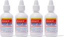 MAJOR Deep Sea Premium Saline - Nasal Moisturizing Spray עבור יבשה ו Irritation הקלה - Sodium Chloride 0.65% - 1.5 Fl. Oz (4 Pack)