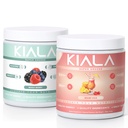 Kiala Nutrition Super Greens, אורגני ירקות אבקה, Spirulina & Chlorella Superfood, Sugar & Gluten חינם טבעוני, Spectra בלגן, מעורב ברי ומיאמי סגן, 2 Pack