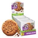Lenny & Larry's The Complete Cookie, Oatmeal Raisin, 16g Plantחלבון, טבעוני, Non-GMO, 4 Ounce (Pack of 12)