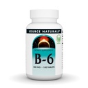 מקור טבעי ויטמין B-6, Immune System Support* -500 מ"ג, 100 טבליות