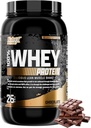 Nutrex מחקר שוקולד Whey חלבון אבקה | 100% חלבון Whey חלבון תוספת | חלבון צמחי משופר והחלמה חלבון עם Enzymes for Men & Women - 25g חלבונים (Chocolate, 2 פאונד)