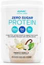 GNC Total Lean Zero Sugar אבקת חלבון, 20g, No Sugar, No Fat, 90 קלוריות, וניל צרפתית, 20 משרתים