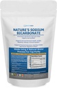 Sodium Bicarbonate אורגני להשתמש אלומיניום חינם Baking Soda. אין אבקת סודה טהורה לבריאות ולבריאות. Sodium Bicarbonate 2 lb