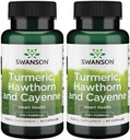 Swanson Full Spectrum Turmeric Holhorn & Cayenne 60 קפסולות (2 Pack)