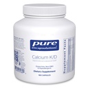 Pure Encapsulations Calcium K / D | תוספת של כוח העצם, מערכת החיסון, קולון, ו- Cardiovascular Health *