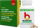 ODii Better High Cleanse Detox 900 מ"ג Focus Energy Support Immune System Inflammation Health כמוסות בריאות עבור גברים ונשים - Boost Vitality ו Feel Your Best!