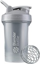 בלנדר בוטל קלאסי V2 Shaker בקבוק מושלם עבור חלבונים שקד ו-Pre Workout, 20Ounce, Pebble Grey