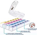Apex Carex Pill Organer ו- Pill Cutter Combo Kit