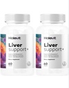 Liver Support Supplement 2Pack | Third-Party Tested | Zinc, Choline, Milk Thistle, Beetroot, Artichoke, Chanca Piedra, Dandelion | Liver Detox & Cleanse | Made in USA | Free Bagludedded, Artichoke, Chanca Piedra, Dandelion