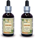 Lonicera (Lonicera Japonica) Tincture, ייצור נוזלי פרחים Dried (שם בדוי: HerbalTerra, המיוצר גאה בארה"ב) 2x2 fl.oz (2x60 מ"ל)
