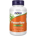 עכשיו תוספים, Feverfew עם 0.5% - 0.7% Parthenolide, התוסף צמחי, 100 קפסולות Veg (Pack of 1)
