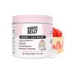 Wonderbelly Bloat + Gas הקלה, טבליות תוספת כוח צ'וגבל, עם 125 מ"ג Simethicone, No Talc או Dye, Strawberry Shortcake, 42 Count