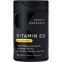 ויטמין D3 W/Coconut MCT שמן - ויטמין D3 5000o (125mcg) תוסף עבור Immune & העצם תמיכה - שמן שמן שמן שמן ללא GMO - Gluten חינם (360 נוזל Softgels)