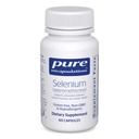 Pure Encapsulations Selenium - 200 mcg - עבור פונקציונליות תאית בריאה, מערכת החיסון והגנה מפני חמצון - מינרלים תוספת - טבעוני וגלוטן חינם - 60 קפסולות