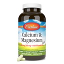 קרלסון - Calcium & Magnesium Gels, 2:1 Calcium כדי Magnesium Ratio, 200 מ"ג Calcium תוסף, 100 מ"ג מגנזיום מגנזיום, תמיכה העצם, ייצור אנרגיה, 250 Softgels