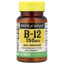 מייסון ויטמינים מייסון B 12 250mcg Tablet