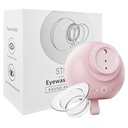 Nano Eye Mist Sprayer & Eye Wash Kit, Portable Eye Mister for Eyelid to Relief Dry Eyes, Rechargeable Eye Steamer for Eye Drops Tool for Dryness, Stye, Skin SPA at Home, Office, Travel (Pink)
