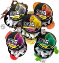 סקופ אנרגיה I 5 Cans I All-in-One-Box I Energy Pouches Sugarfree I 80 מ"ג Natural Caffeine All Flavour Pack I 12 Pouches I Cool Grapeפרי, Fresh Mint, Iced Cola, Iced Peach & Lemon Tea
