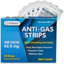 Anti Gas Relief 30 Strips | Mint Flavor Oral Dissolvable Anti Bloating Strips