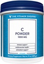 ויטמין Shoppe ויטמין C אבקת 1000MG, Antioxidant כי תומך Immune ו Cardiovascular בריאות (17 אבקת Ounces)