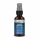 Dr. Mercola Sleep Support with Melatonin Spray - תמיכה בשינה שקטה - non-GMO, Gluten-Free & Soy-Free - Natural Raspberry Flavor - 0.98 oz (35 משרתים)