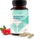 Urinary Tract Balance - Bladder Health ו- Urinary Tract ניקוי ויטמינים לגברים ונשים - 1350 מ"ג עם D-Mannose ו Cranberry - 60 קפסולות