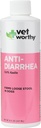 Vet Worthy Anti-Disarrhea עבור כלבים - תוספי כלבים כדי לעזור ריבב Diarrhea, Stomach Upset ו- Discomfort - 8oz