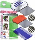 LEALER Professional Lice Comb Kit - עבור Lice, Nits, ו Dandruff Removal. תוצאות מהירות עבור טיפול Lice הראש - מתאים לכל סוגי השיער. Pine para piojos y liendres.
