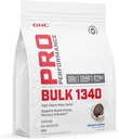 GNC Pro Performance Bulk 1340 Mass Gainer חלבון אבקת, 50g, Gluten Free, Whey, Creatine, BCAA, צד שלישי נבדק, התאוששות שרירים וצמיחה, מיקרו-תזונה, קובצי Cookie ו Cream, 9 משרתים.