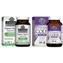 גן החיים Dr Formulated Digestive Enzymes with Papain, Bromelain & Zinc תוספי 30 מ"ג High Potency Raw Zinc ו ויטמין C Multimineral תוסף