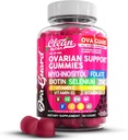 ניקוי Nutraceuticals Ovarian Health Support | Myo-Inositol & D-Chiro Inositol Gummies | Folate Selenium Zinc ויטמין C B1 B3 Maca Root Choline bitartrate Sting N Acetylsteine נקי